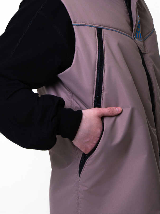 Жилет утеплённый